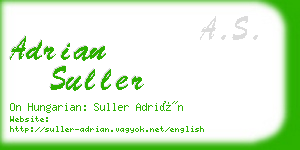 adrian suller business card